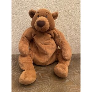 Jellycat 12" Rumpletum Brown Bear Plush Stuffed Toy